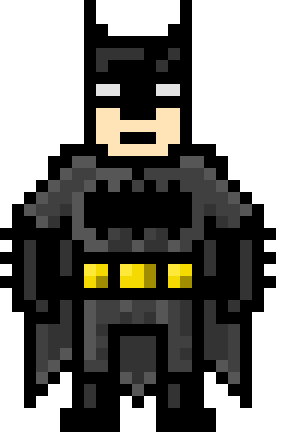 Pixel-art mascot from Kevin's original website